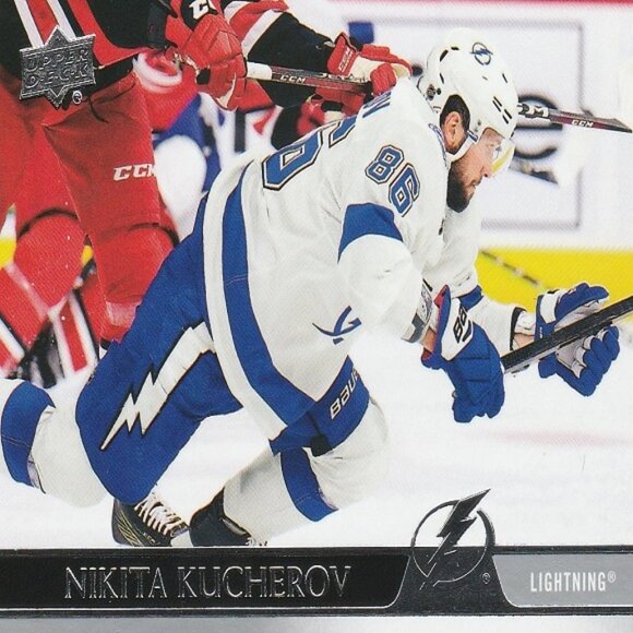 Nikita Kucherov - 2020/2021 Upper Deck Series 2 Hockey Card - Picture 1 of 2